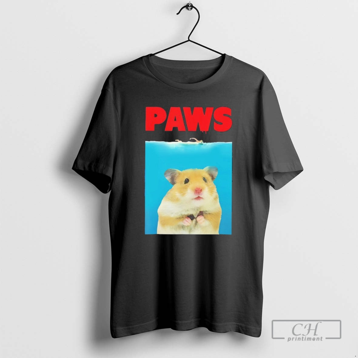 Paws Hamster Jaws T Shirts - clothing by TeeHivey.com