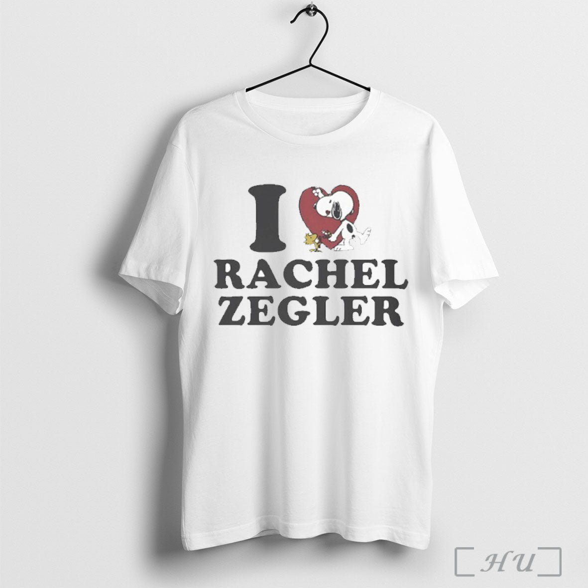 Peanuts I Love Rachel Zegler T Shirt