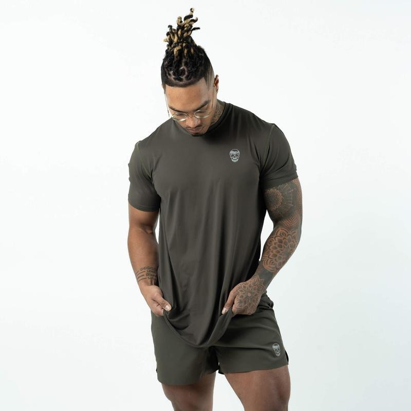 Performance Short Sleeve Shirt Menswear - OD Green