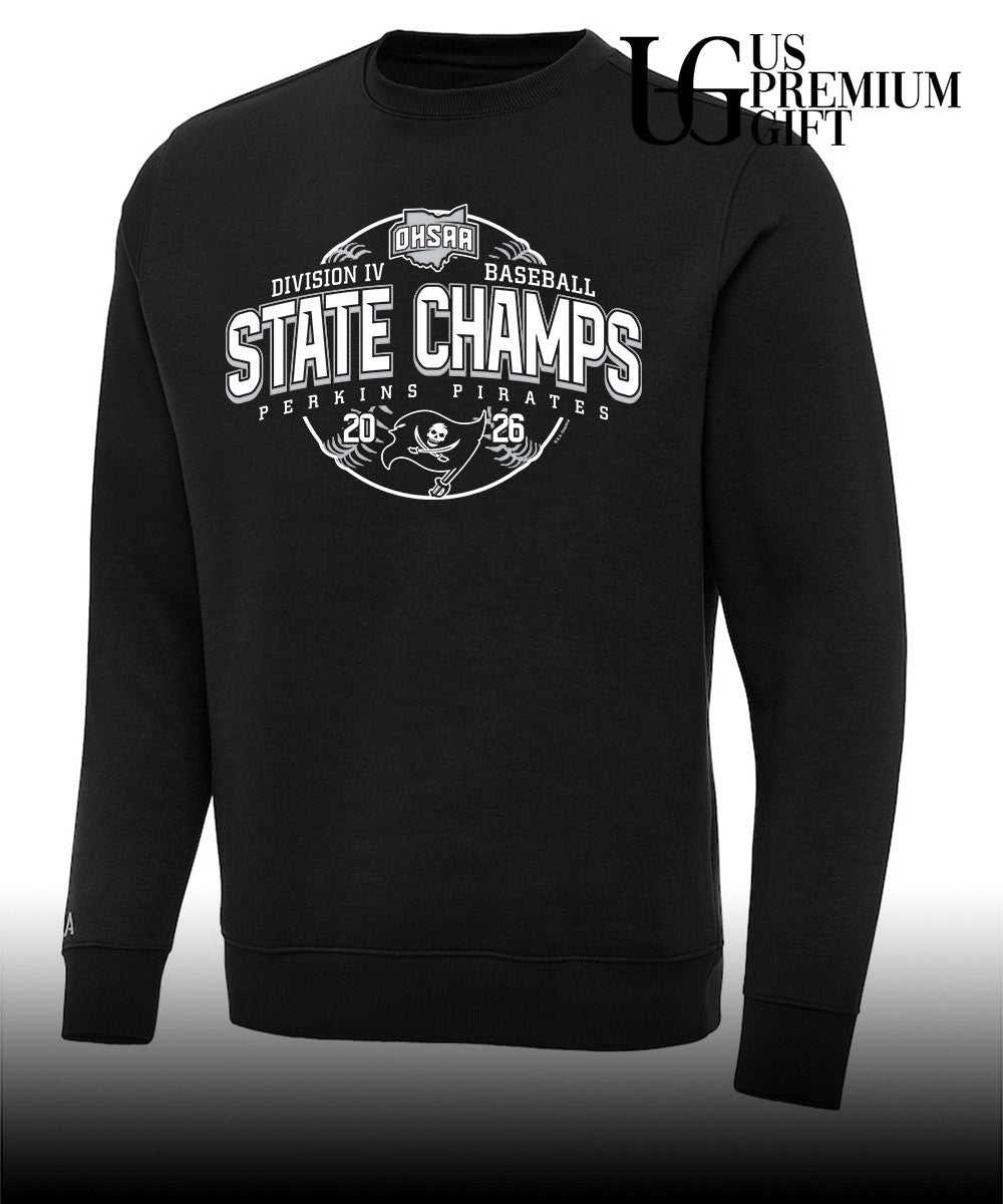 Perkins Pirates OHSAA Baseball D4 State Champions 2026 shirt