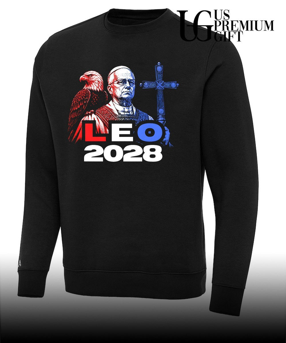 Pope Francis Bald Eagle Cross Leo 2028 shirt