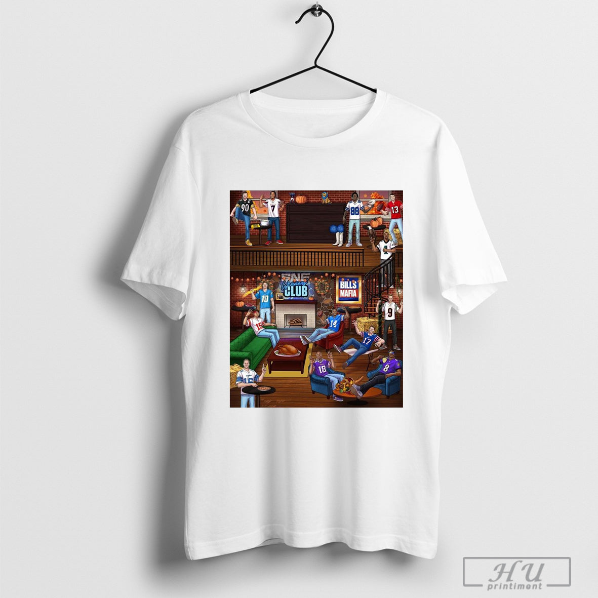Poster Welcome To The Snf Winners Club Bills Mafia 2024 Painting - clothing by TeeHivey.com
