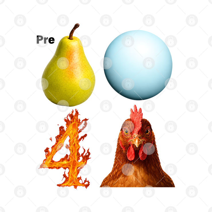 Pre Pear Blue Planet Fire Four Chicken Parody T Shirt