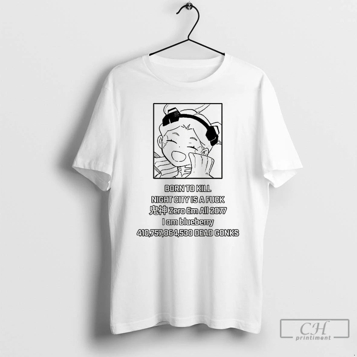 Premium Anime Born To Kill Night City Is A Fuck Zero Em All 2077 - clothing by TeeHivey.com