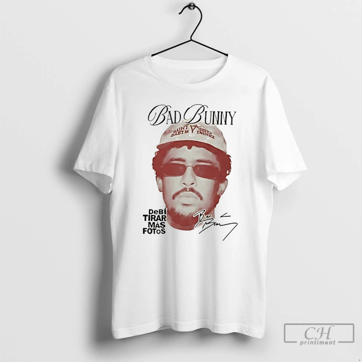Premium Bad Bunny Debi Tirar Mas Fotos Signature - clothing by TeeHivey.com