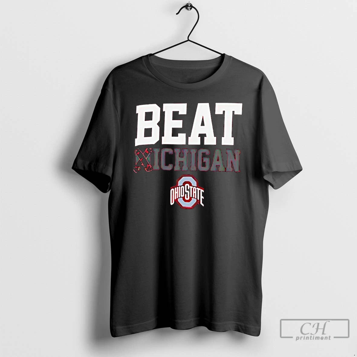 Premium Beat Xichigan With Ohio State Logo - clothing by TeeHivey.com