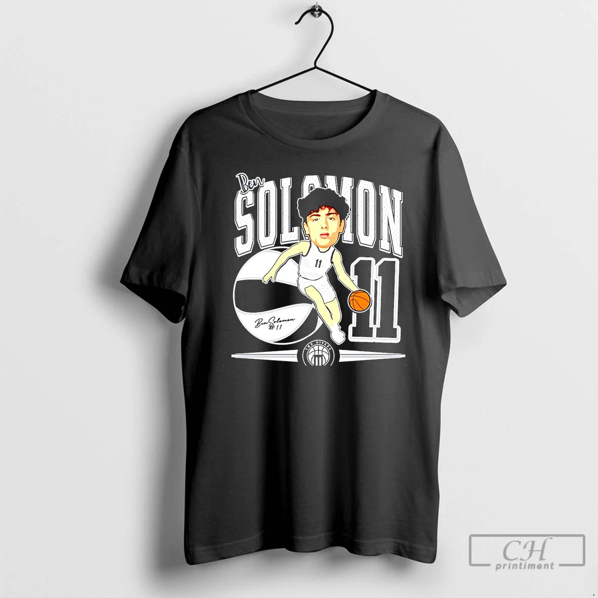 Premium Ben Solomon Marietta Basketball Caricature 25 26 Christmas - clothing by TeeHivey.com