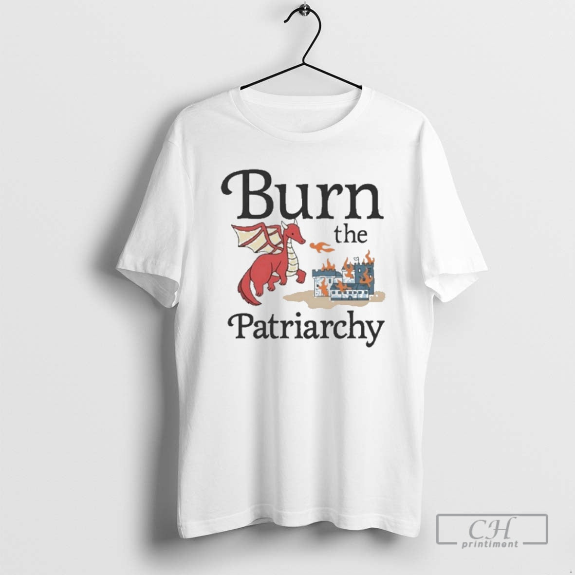 Premium Burn The Patriarchy Dragon Shirt Sweater - clothing by TeeHivey.com