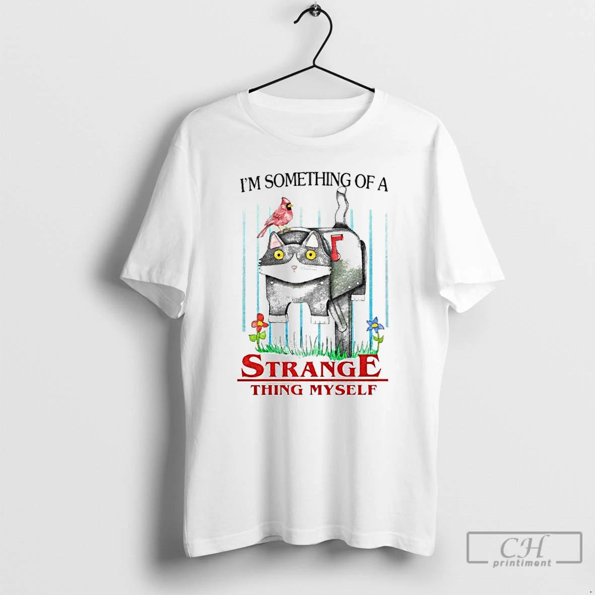 Premium Cat Im Something Of A Strange Thing Myself Ornaments - clothing by TeeHivey.com