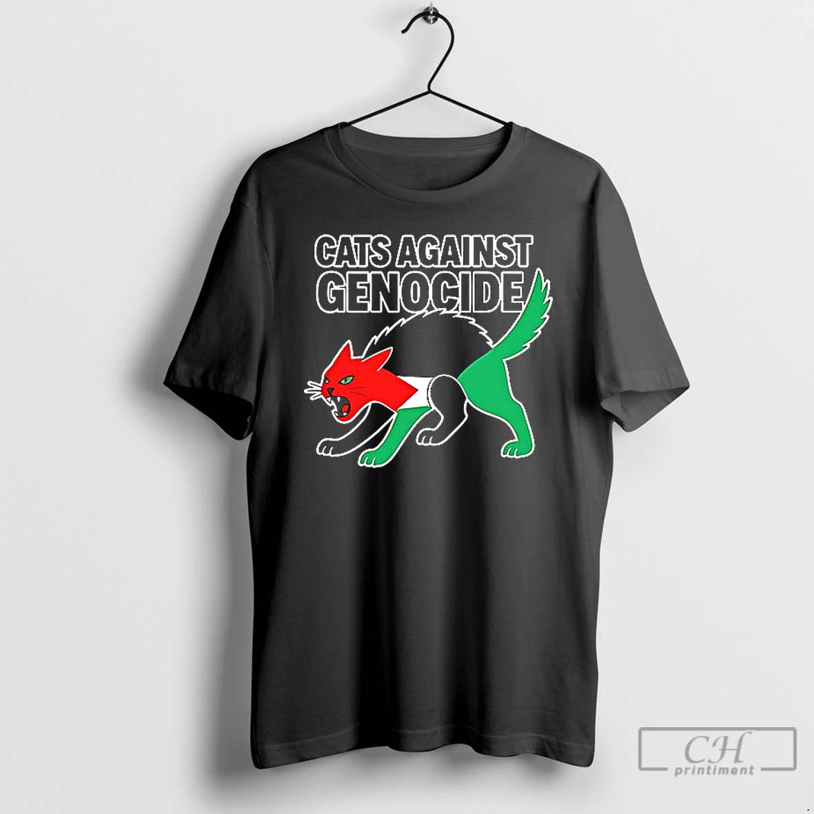 Premium Cat Against Genocide Palestine Flag Ceramic Ceramic And Classic Dad Cap T Shirts - clothing by TeeHivey.com