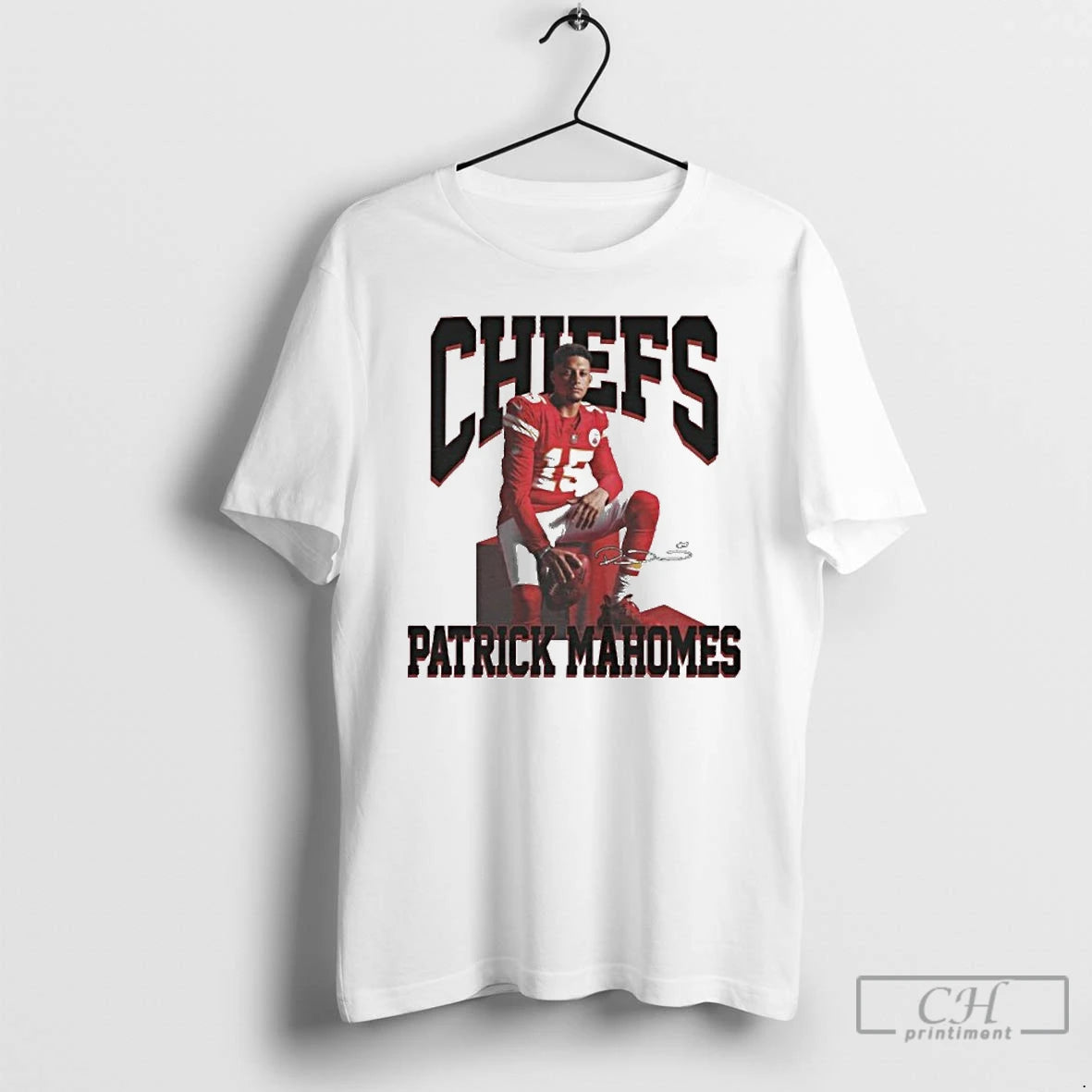 Premium Chiefs Patrick Mahomes Player Signature T Shirts - clothing by TeeHivey.com