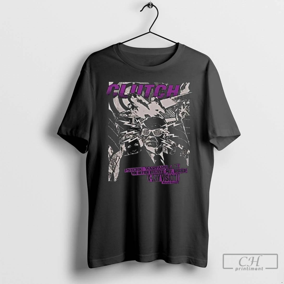 Premium Clutch X Ray Vision Long Sleve T Shirts - clothing by TeeHivey.com