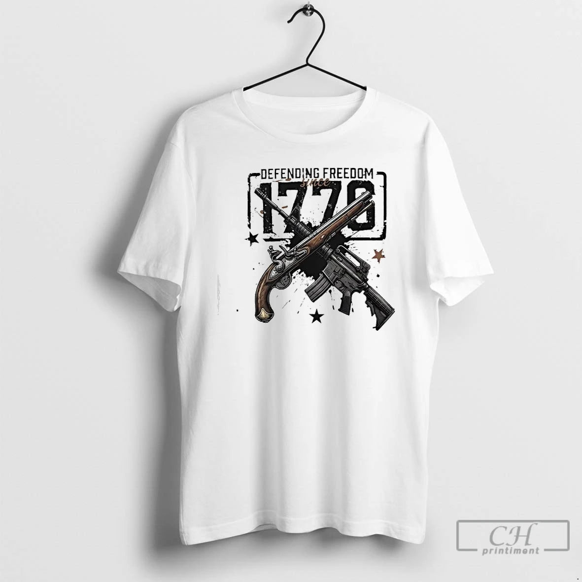 Premium Defending Freedom Since 1776 - clothing by TeeHivey.com