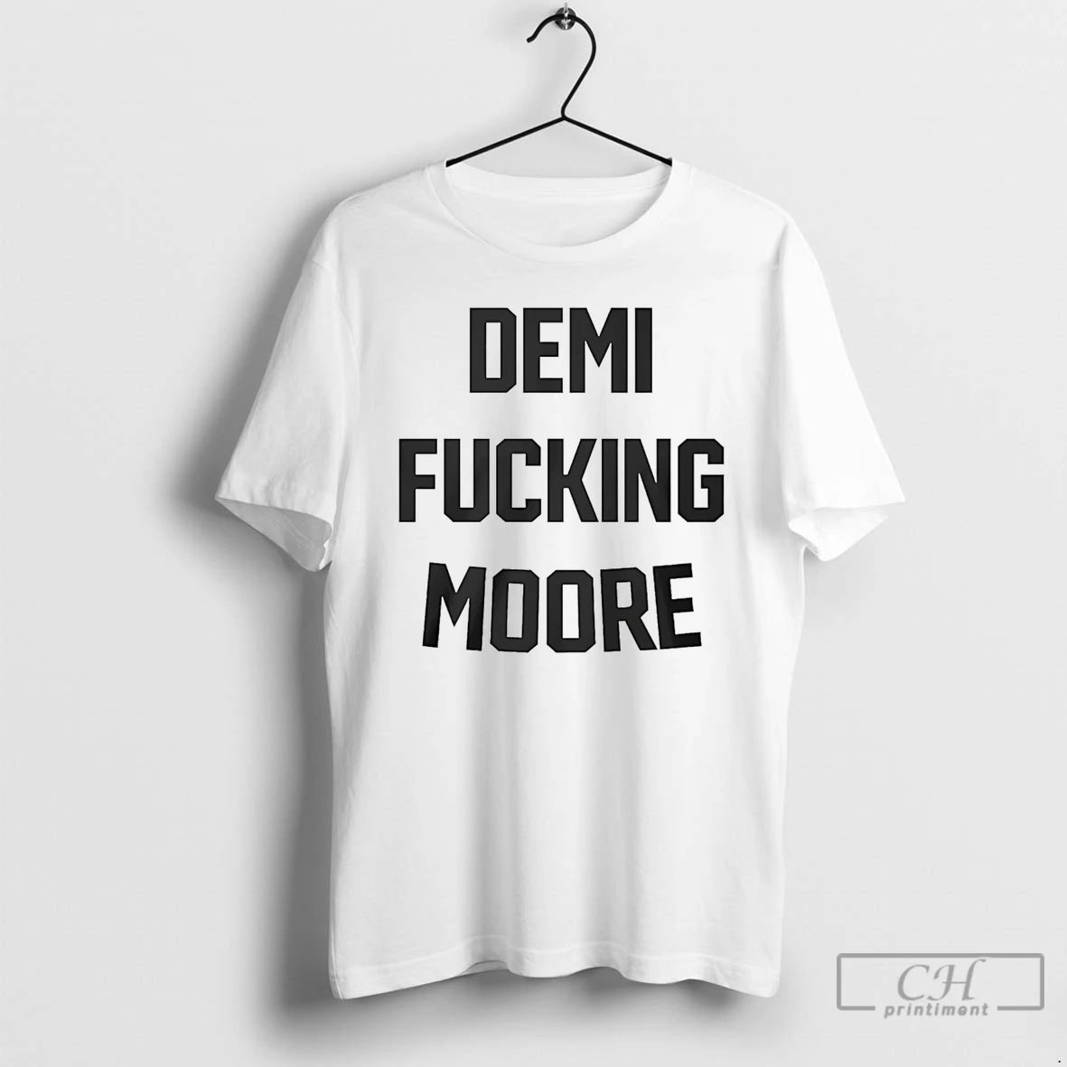 Premium Demi Fucking Moore - clothing by TeeHivey.com
