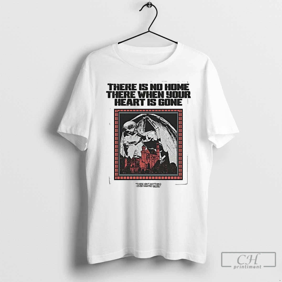 Premium Descensus There Is No Home There When Your Heart Is Gone T Shirts - clothing by TeeHivey.com