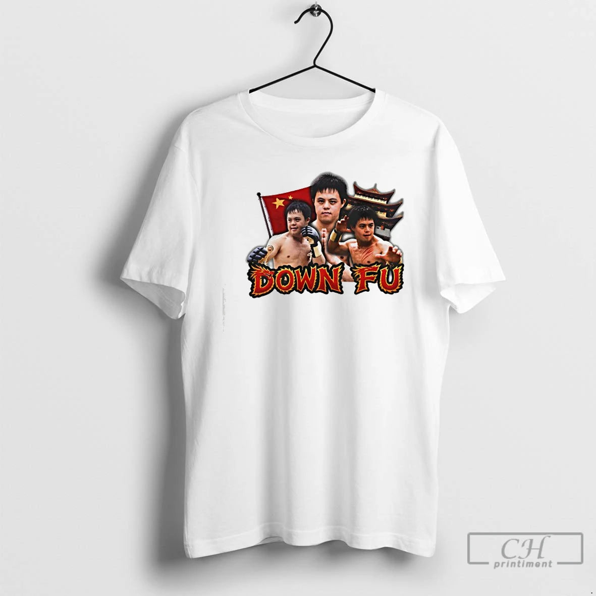Premium Downs Fu Kung Fu Fighting - clothing by TeeHivey.com