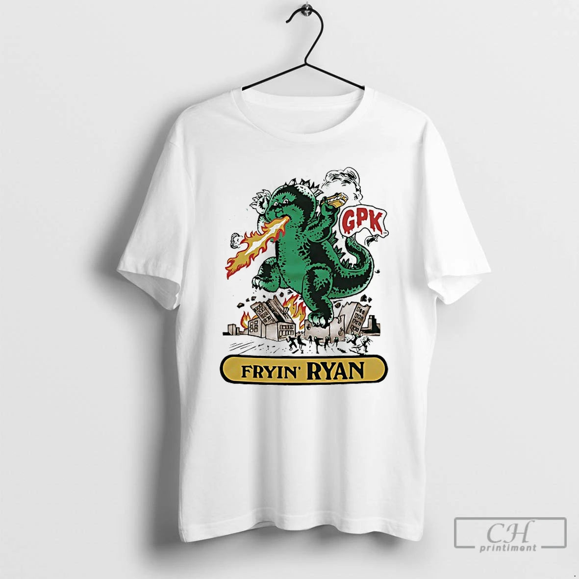 Premium Garbage Pail Fryin Ryan T Shirts - clothing by TeeHivey.com