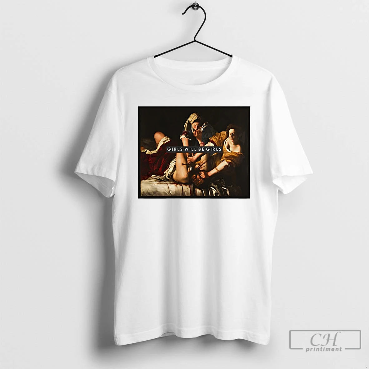 Premium Girls Will Be Girls Boxy Judith Beheading Holofernes - clothing by TeeHivey.com