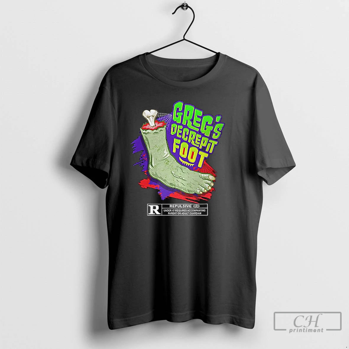 Premium Gregs Decrepit Foot Horror Zombie Feet Halloween T Shirts - clothing by TeeHivey.com