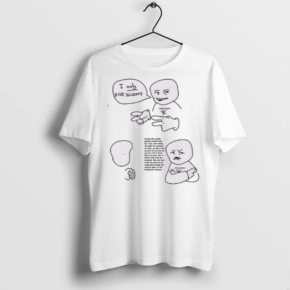Premium I Only Pick Scissors T Shirts - clothing by TeeHivey.com