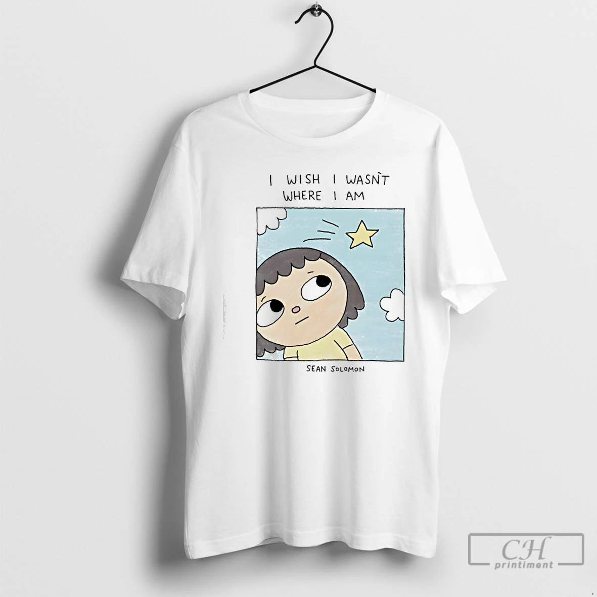 Premium I Wish I Wasnt Where I Am Sean Solomon - clothing by TeeHivey.com