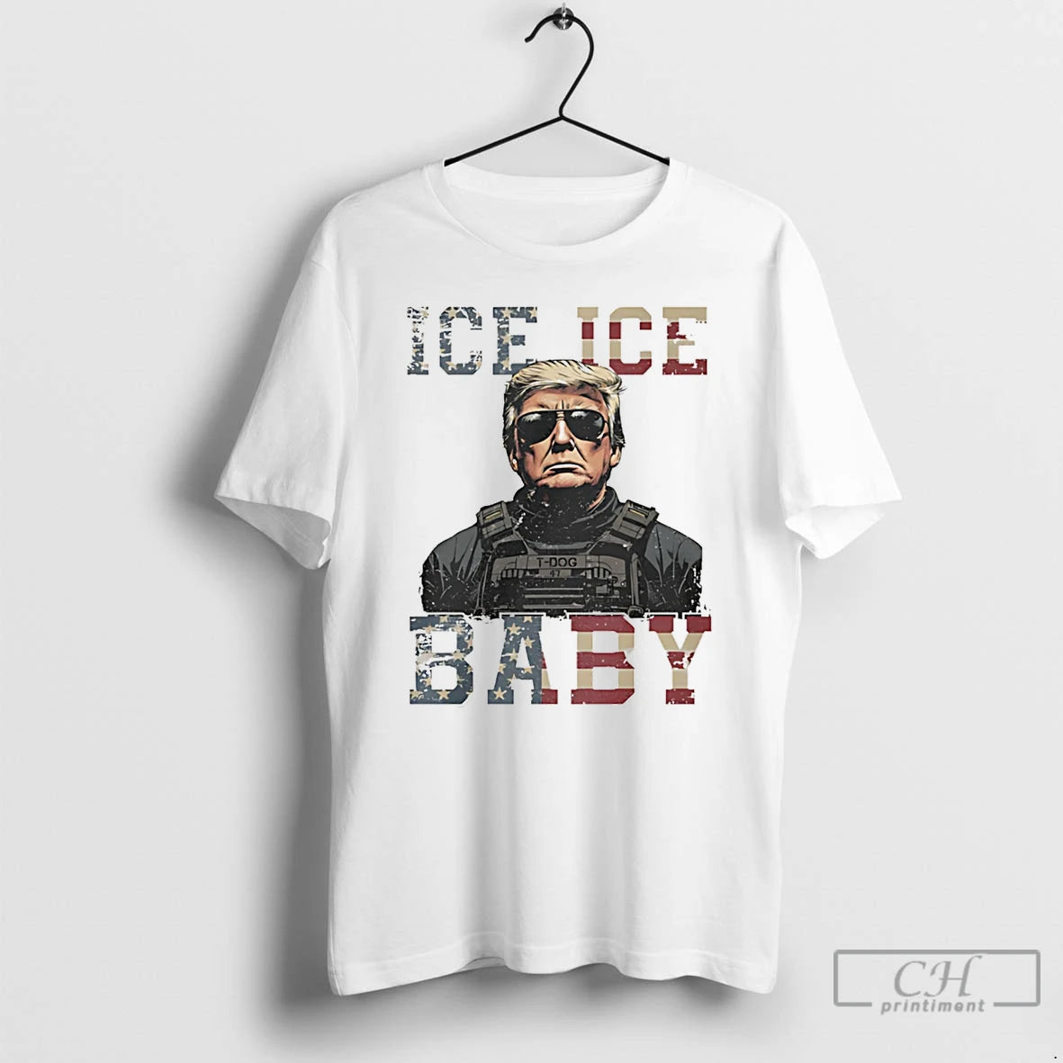 Premium Ice Ice Baby Trump Police - clothing by TeeHivey.com