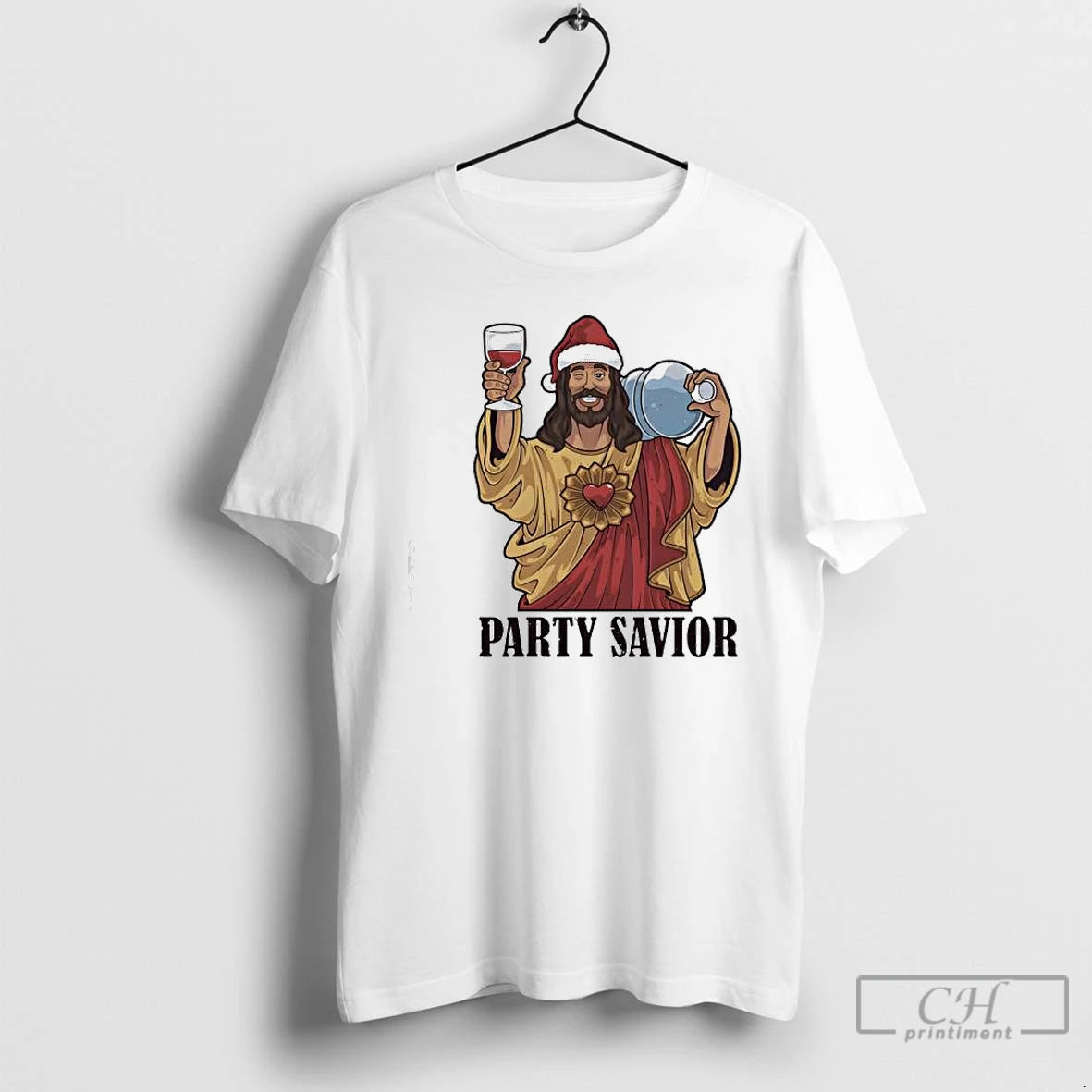Premium Jesus Party Saviour Christmas T Shirts - clothing by TeeHivey.com