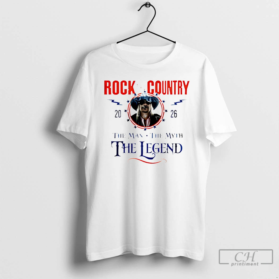 Premium Kid Rock Rock The Man The Myth The Legend The Country 2026 T Shirts - clothing by TeeHivey.com