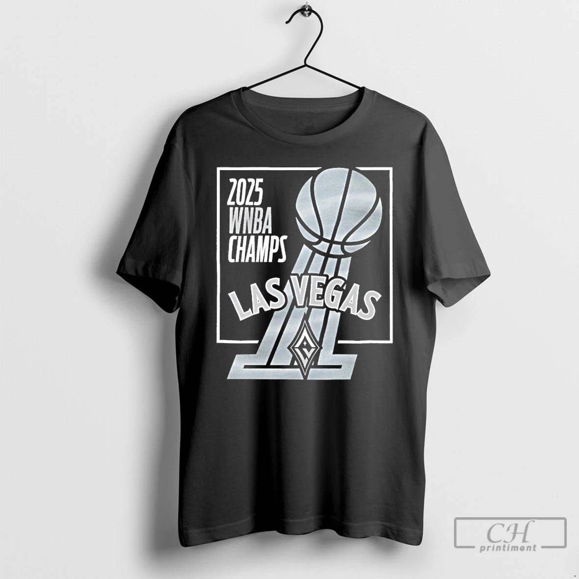Premium Las Vegas Aces 2025 Wnba Champs Trophy T Shirts - clothing by TeeHivey.com