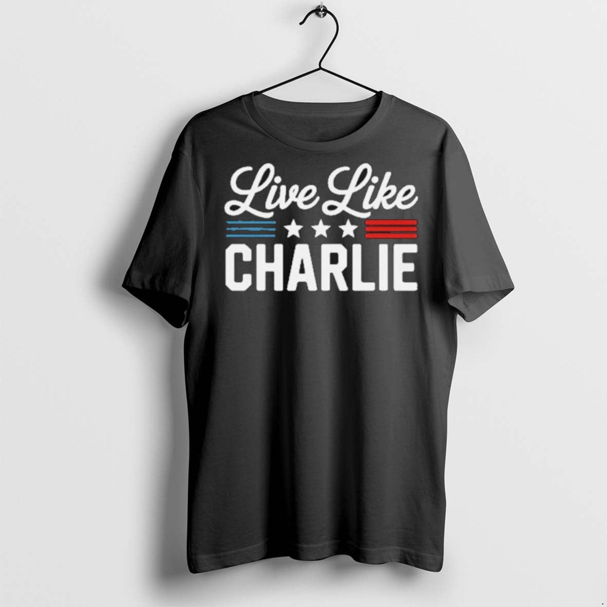 Premium Live Like Charlie Kirk Patriotic T Shirts - clothing by TeeHivey.com
