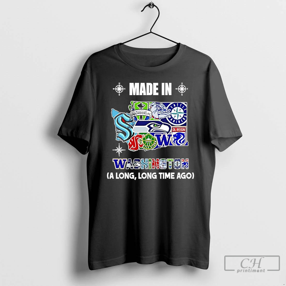 Premium Made In Washington A Long Long Time Ago State - clothing by TeeHivey.com
