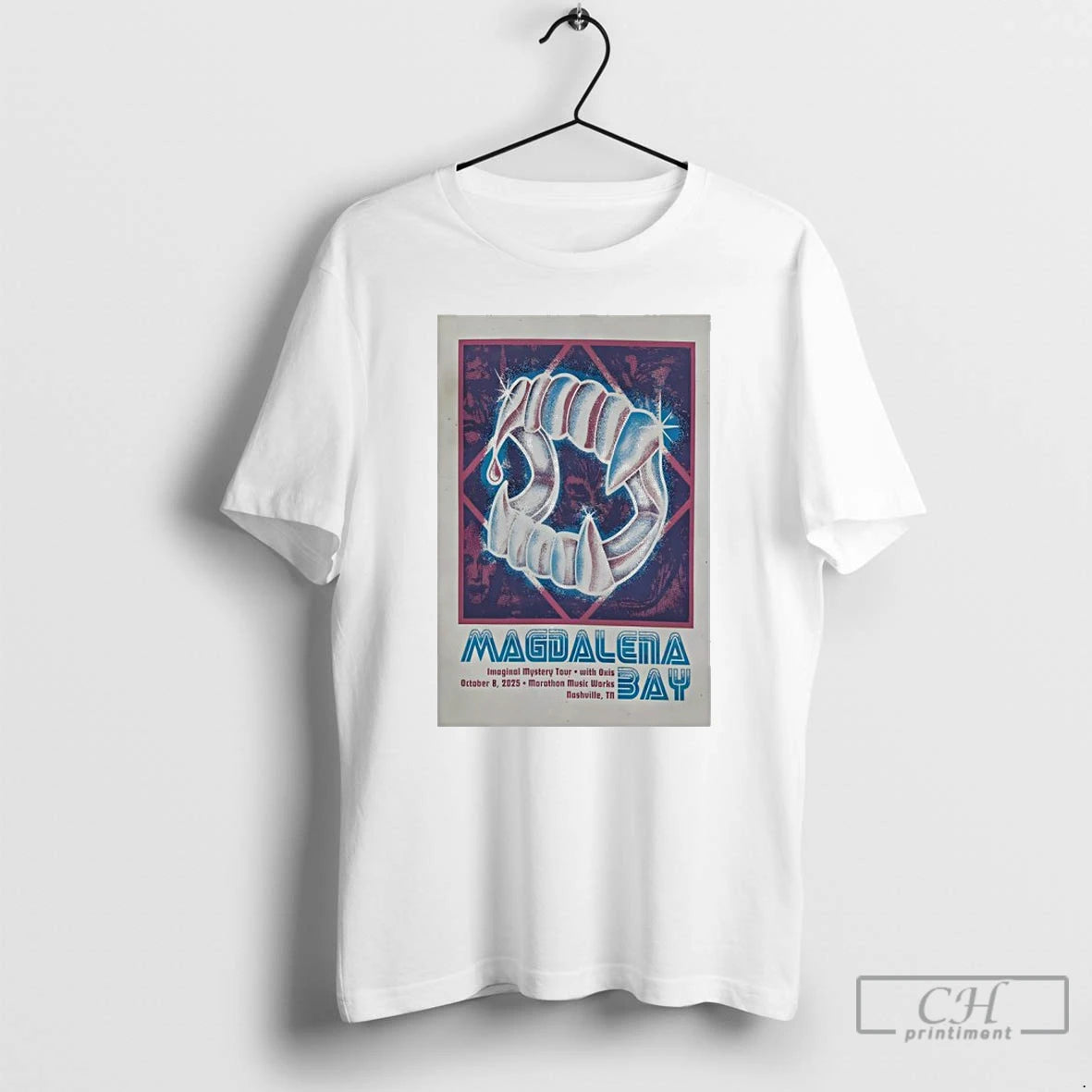 Premium Magdalena Bay Oct 8 2025 Marathon Music Works Nashville T Shirts - clothing by TeeHivey.com