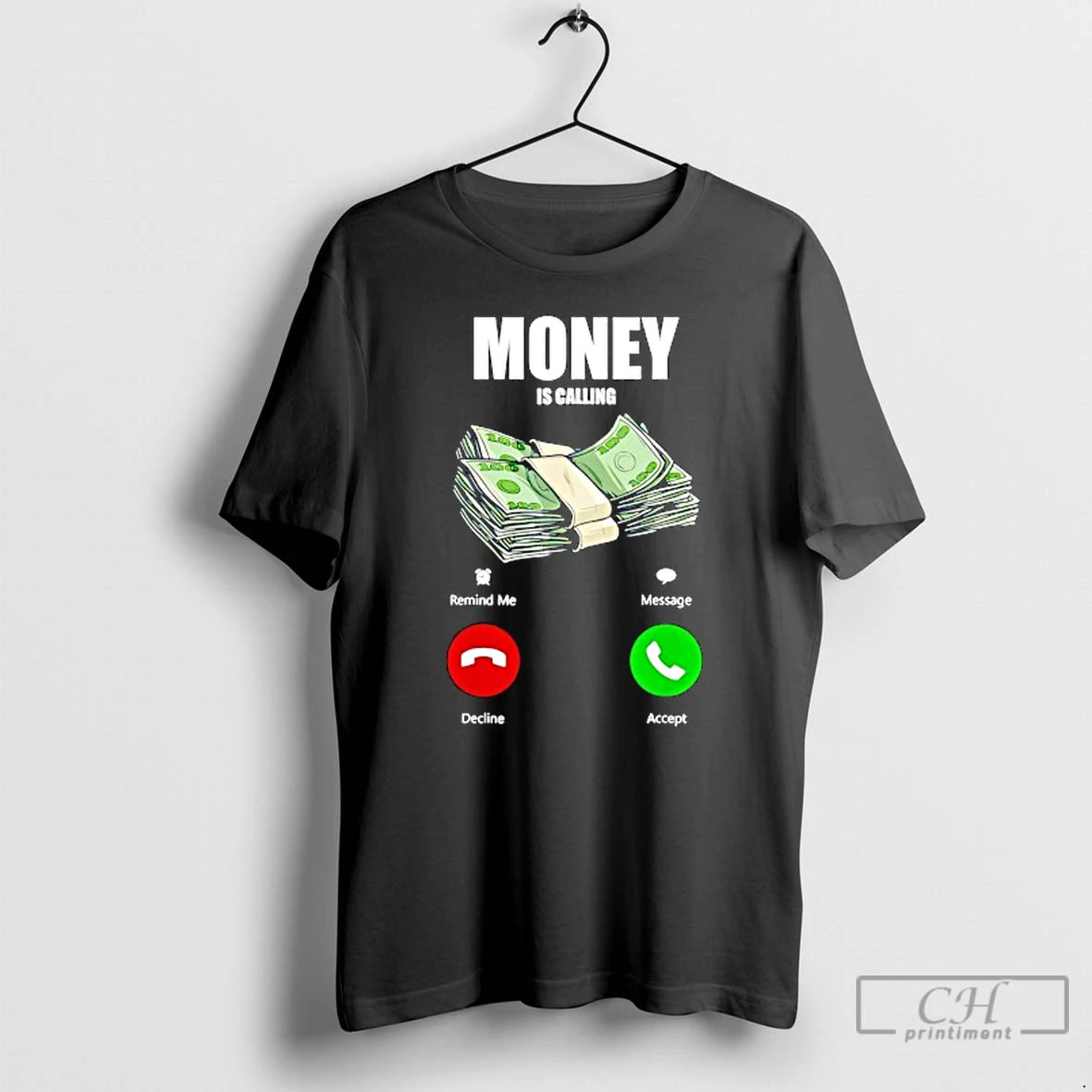 Premium Money Is Calling T Shirts - clothing by TeeHivey.com