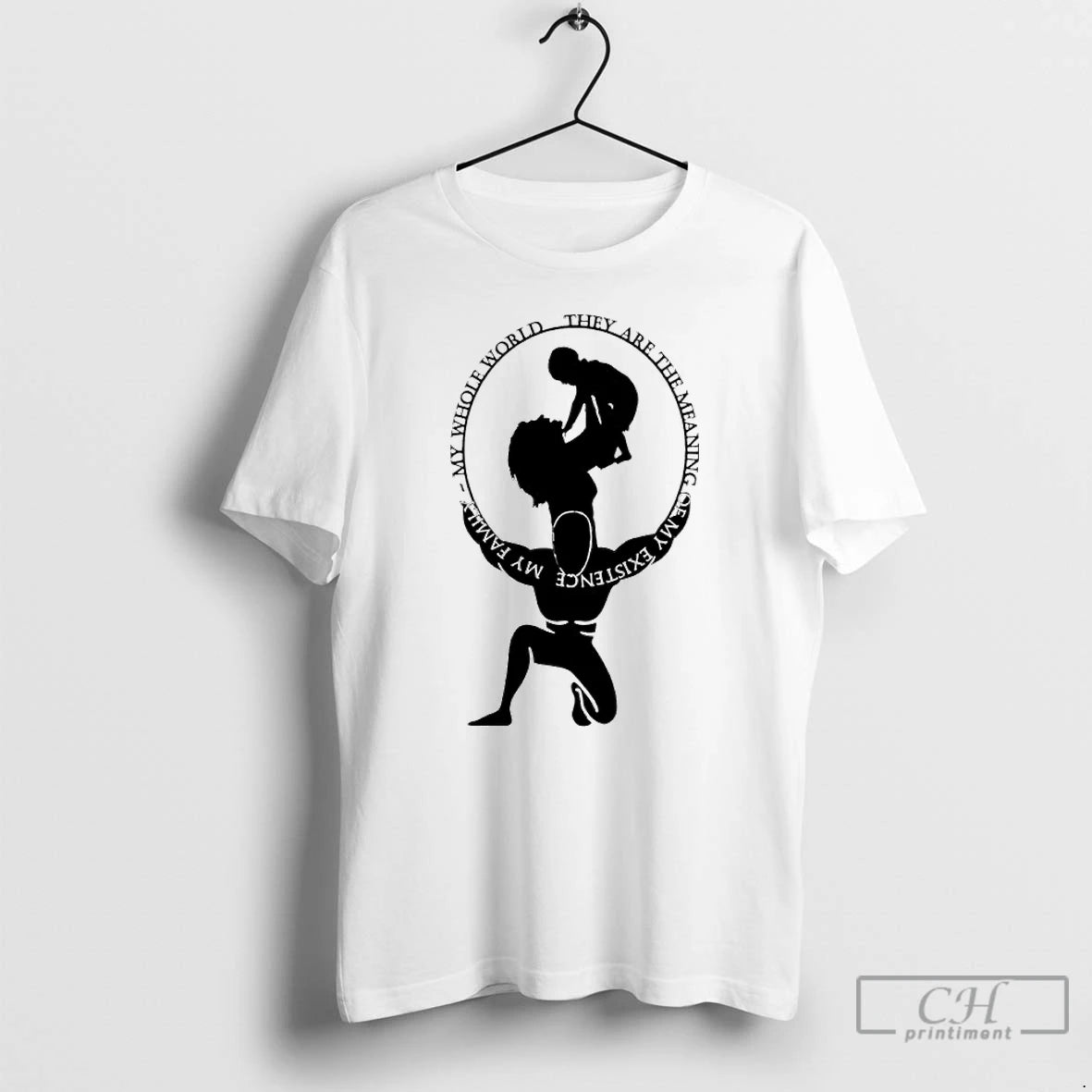 Premium My Whole World They Are The Meaning Of My Existence My Family T Shirts - clothing by TeeHivey.com