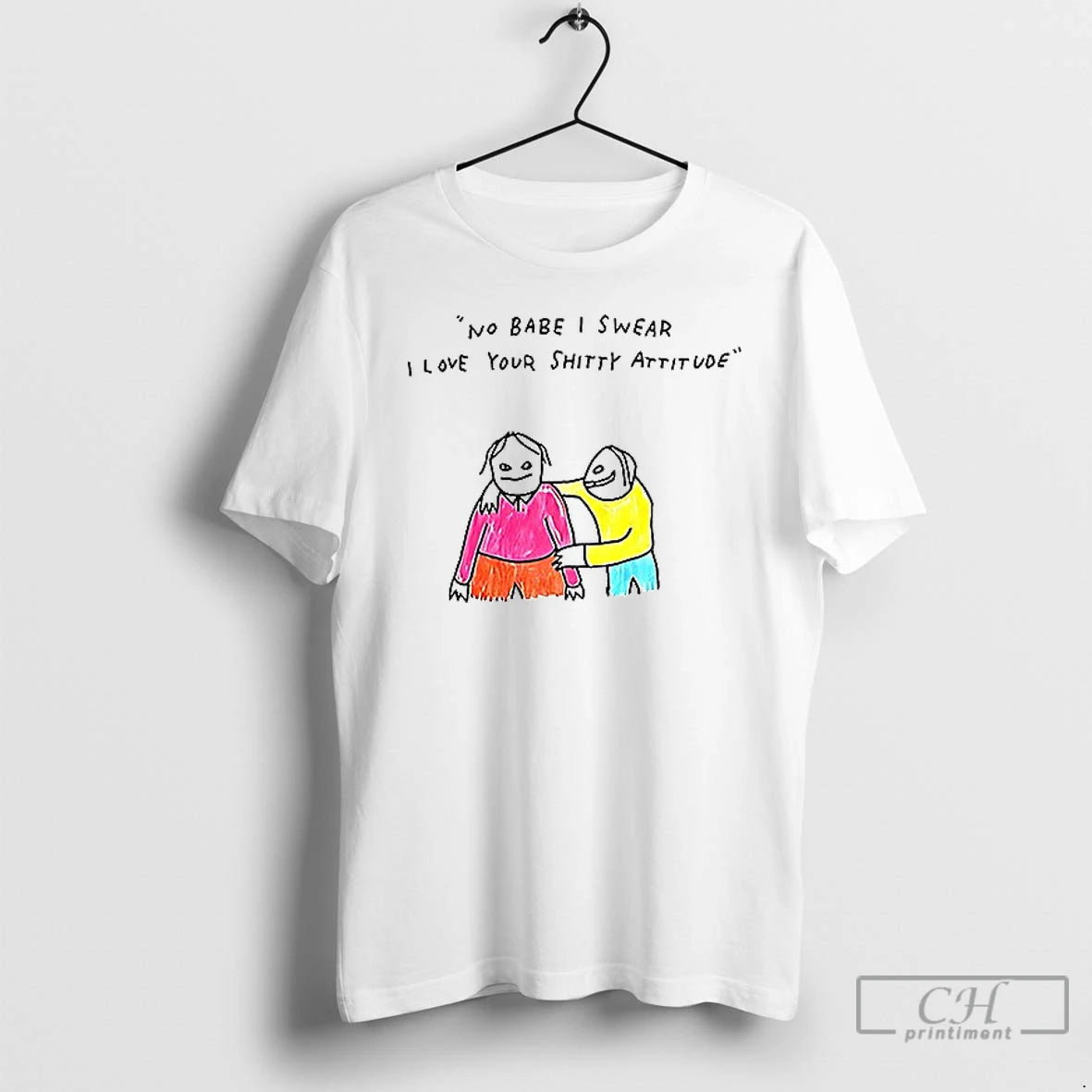 Premium No Babe I Swear I Love Your Shitty Attitude Ceramic Ceramic And Classic Dad - clothing by TeeHivey.com