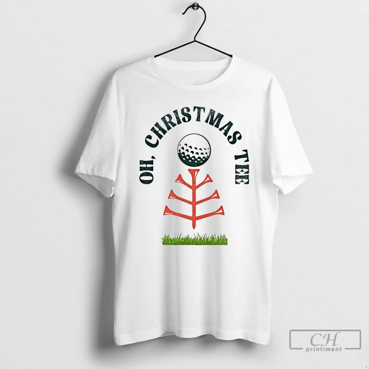 Premium Oh Christmas Tee Golf Tree - clothing by TeeHivey.com