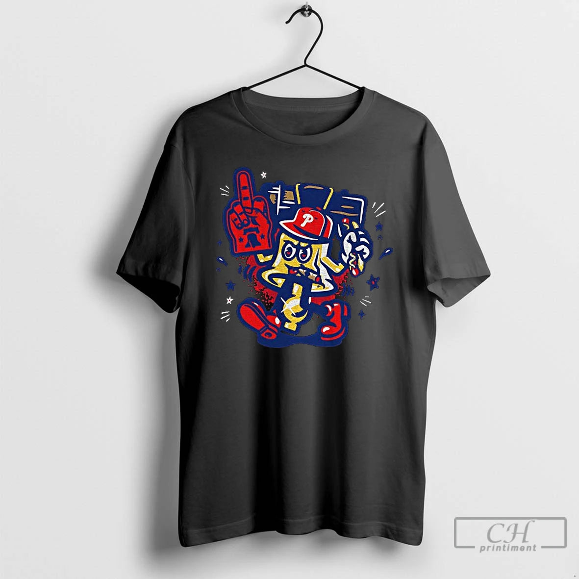 Premium Philadelphia Phillies Middle Finger Mlb Baseball Funny Meme T Shirts - clothing by TeeHivey.com