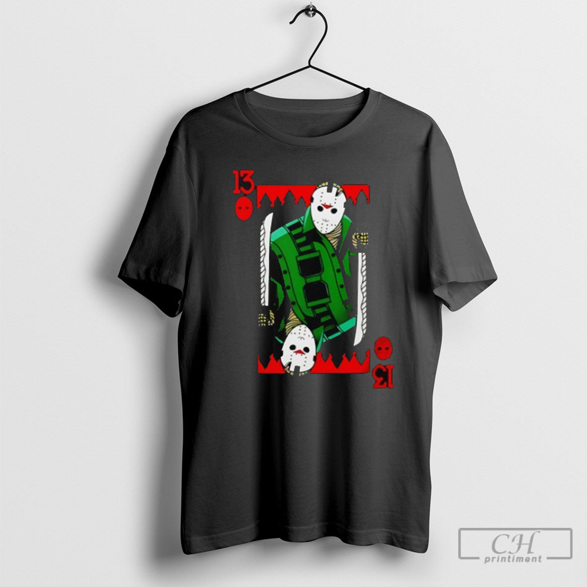 Premium Scary Jason 13 Voorhees Friday The 13th Horror Card - clothing by TeeHivey.com