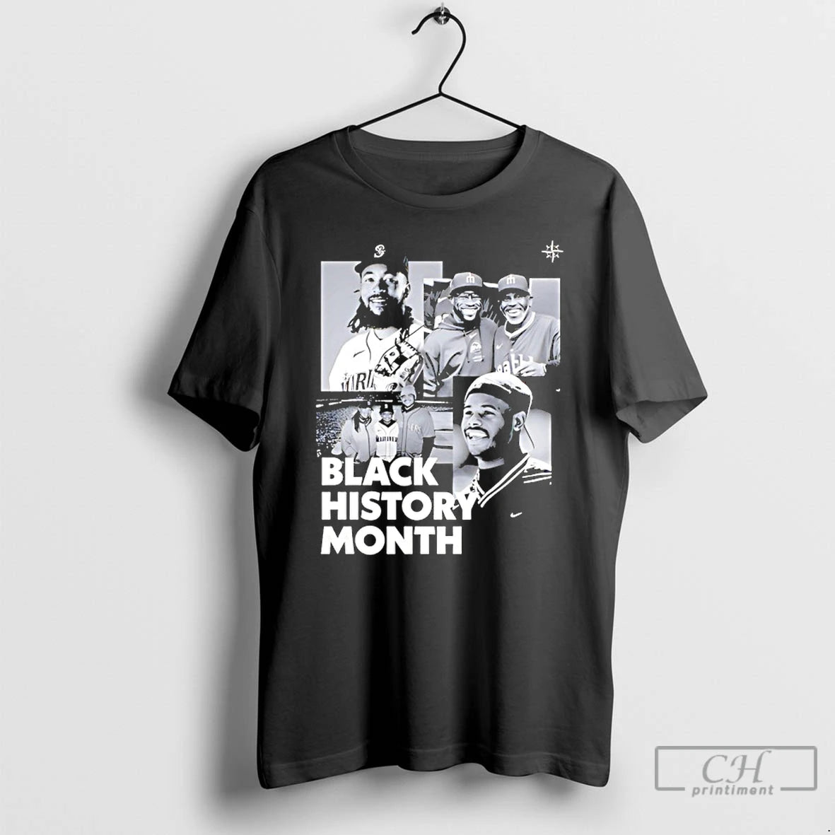 Premium Seattle Mariners Ken Griffey Jr Black History Month - clothing by TeeHivey.com