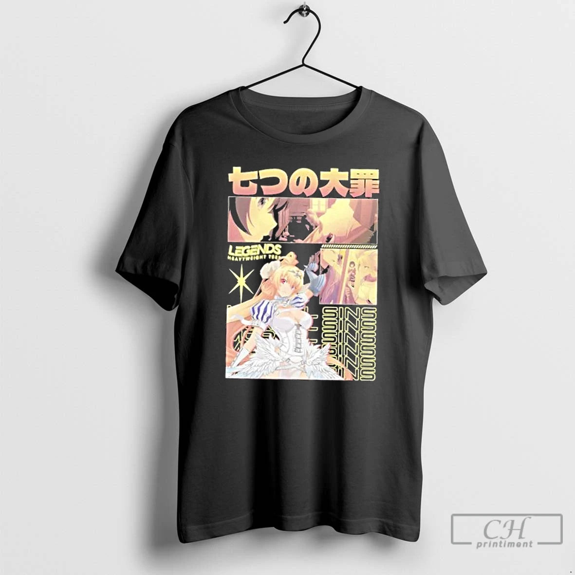 Premium Seven Deadly Sins Anime Graphic - clothing by TeeHivey.com