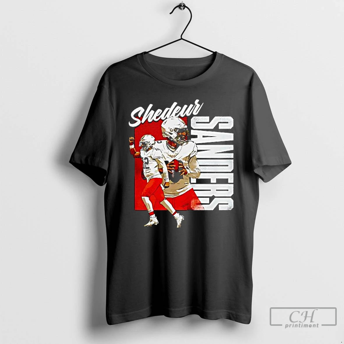 Premium Shedeur Sanders Cleveland Highlight Graphic Retro - clothing by TeeHivey.com