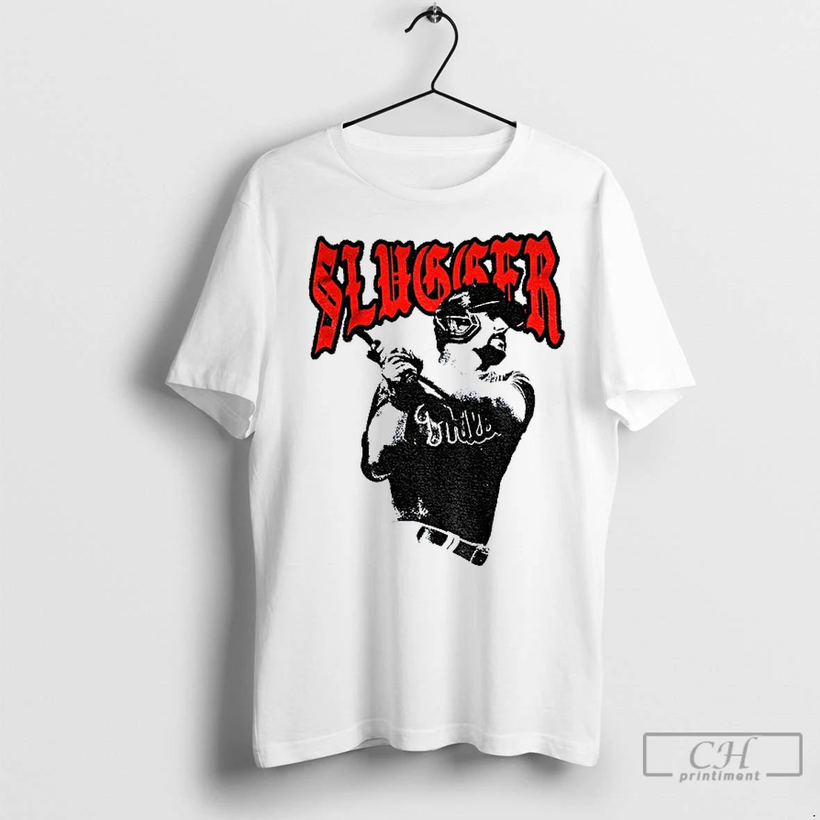 Premium Slugger Kyle Schwarber Philadelphia Phillies Mlb Baseball Vintage - clothing by TeeHivey.com