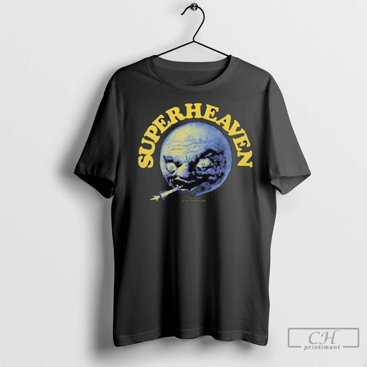 Premium Superheaven Mr Moon Rocket Long Sleve