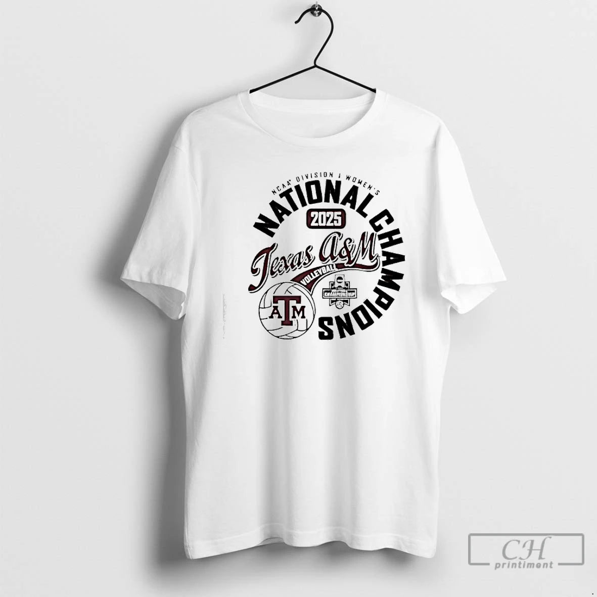 Premium Texas Am Aggies 2025 Womens Volleyball National Champions - clothing by TeeHivey.com