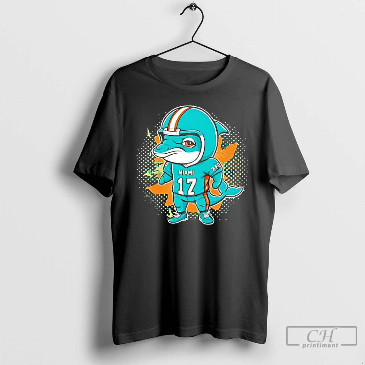 Premium The Dolphins Miami Dolphins Football Cartoon - clothing by TeeHivey.com