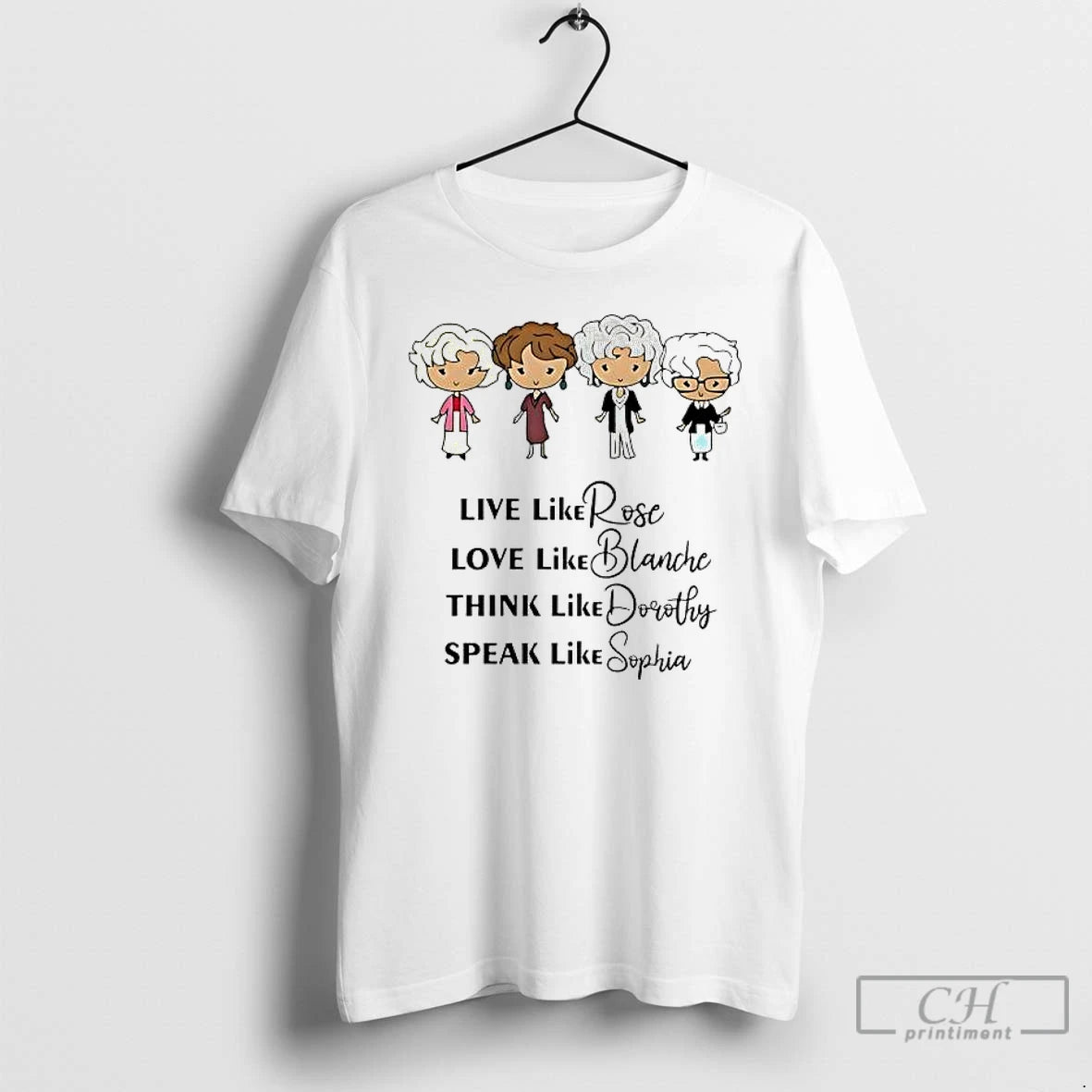 Premium The Golden Girls Cartoon Trends Stylish - clothing by TeeHivey.com
