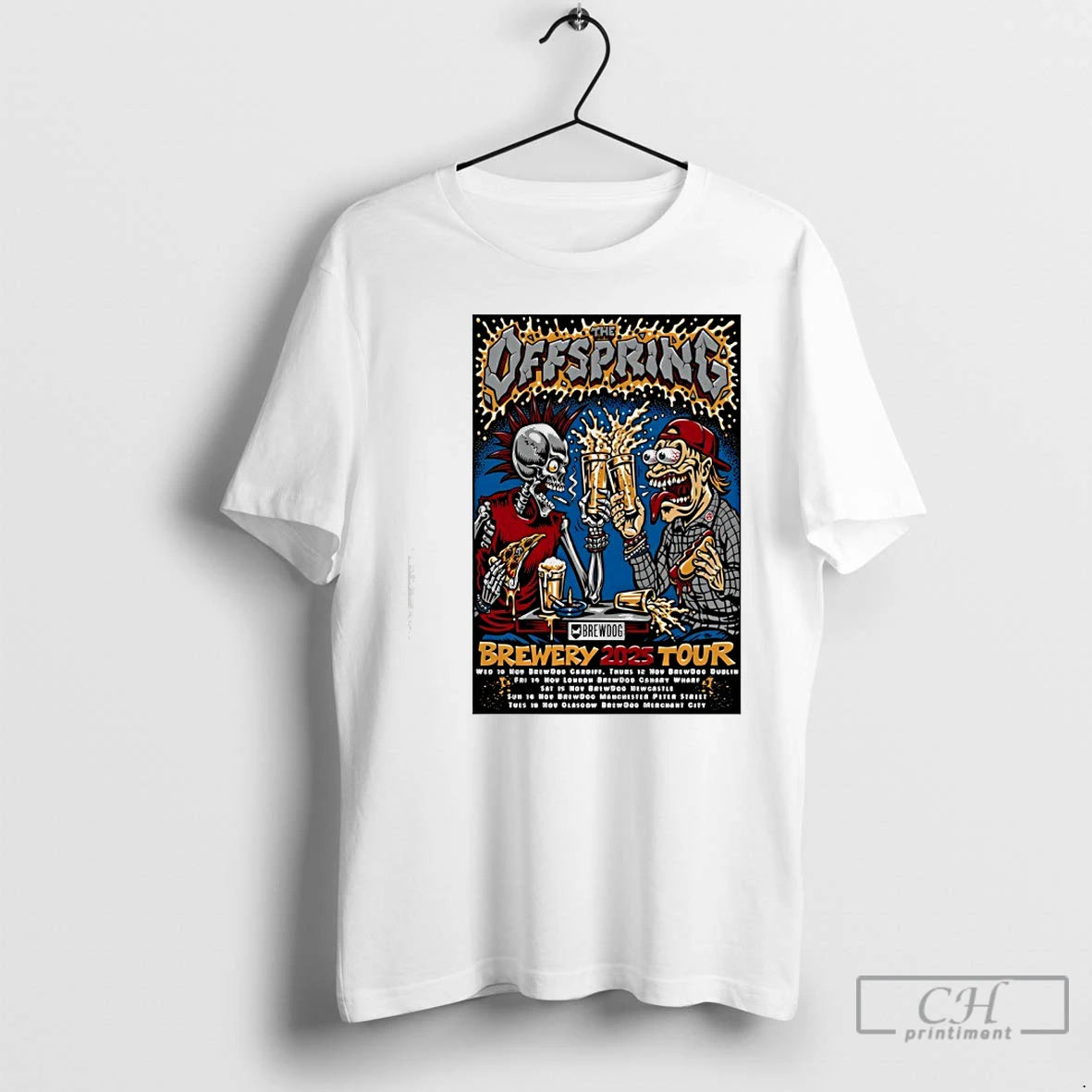 Premium The Offspring Brewery Tour 2025 - clothing by TeeHivey.com