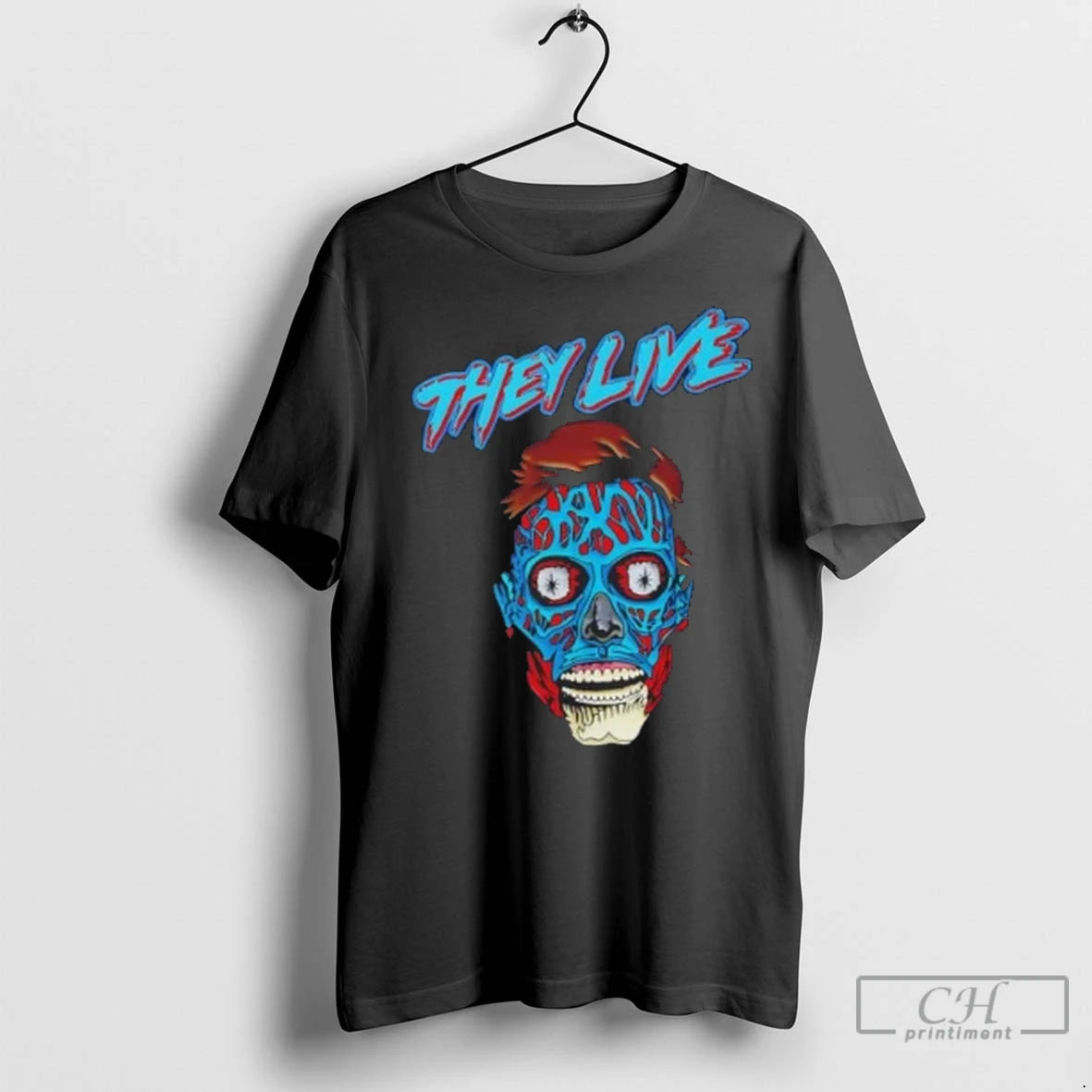 Premium They Live Alien Retro Sci Fi Horror