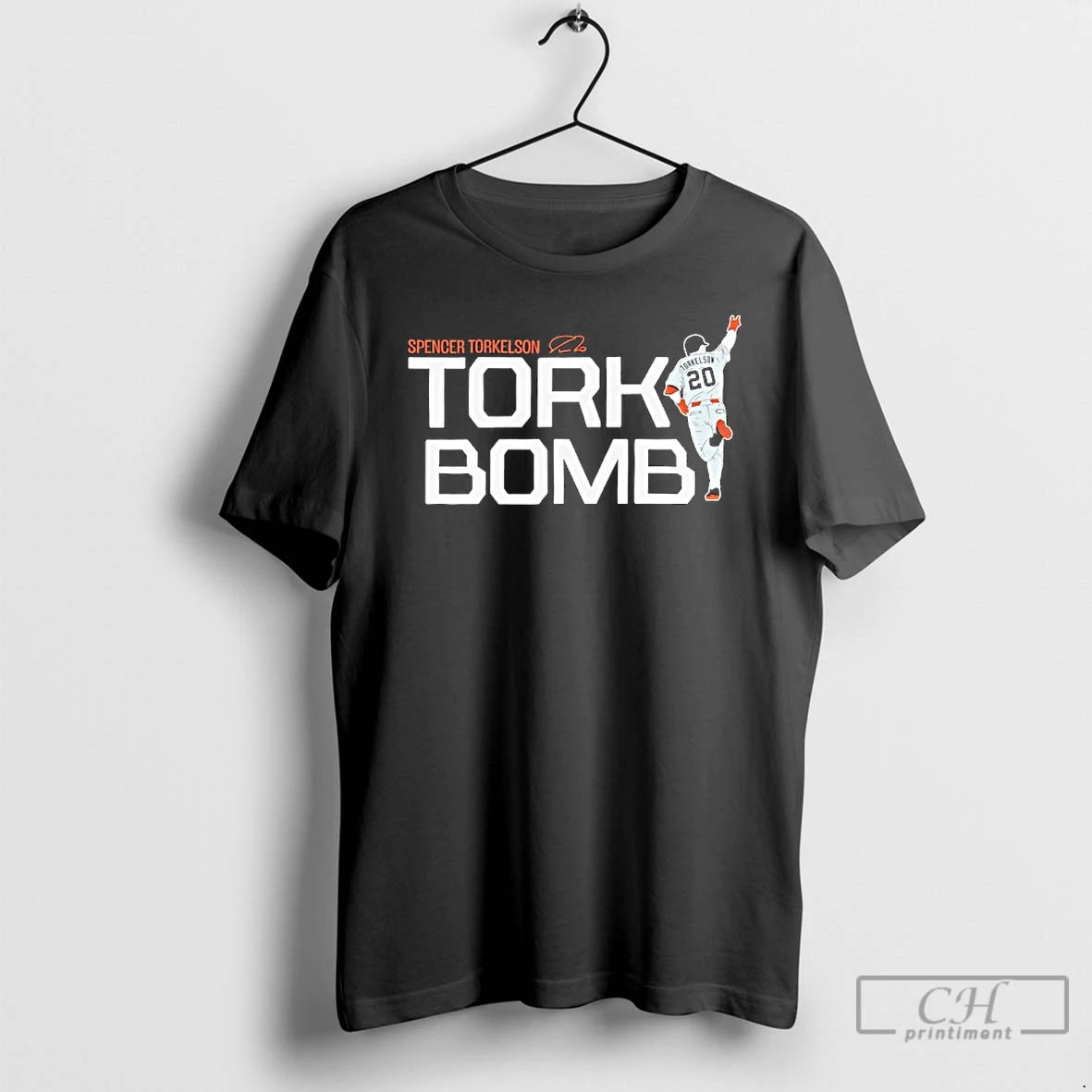 Premium Tork Bomb Spencer Torkelson Detroit Tigers Baseball Signature T Shirts - clothing by TeeHivey.com