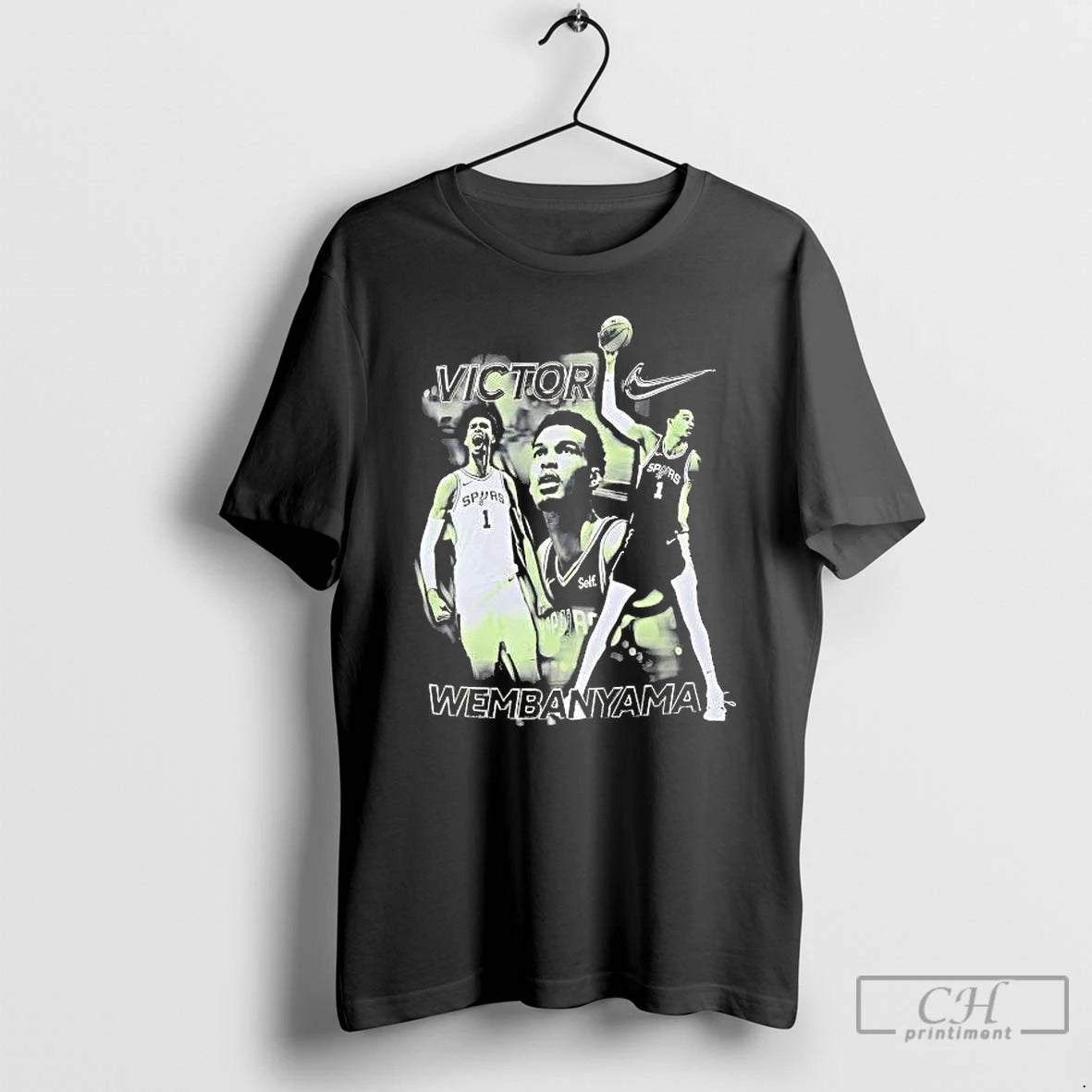 Premium Victor Wembanyama Star Player San Antonio Spurs - clothing by TeeHivey.com